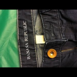 Banana republic dark jeans